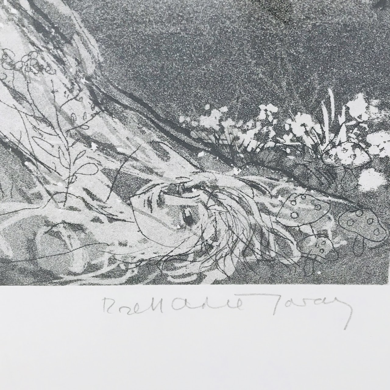 Rose-Marie Joray Signed Aquatint Etching