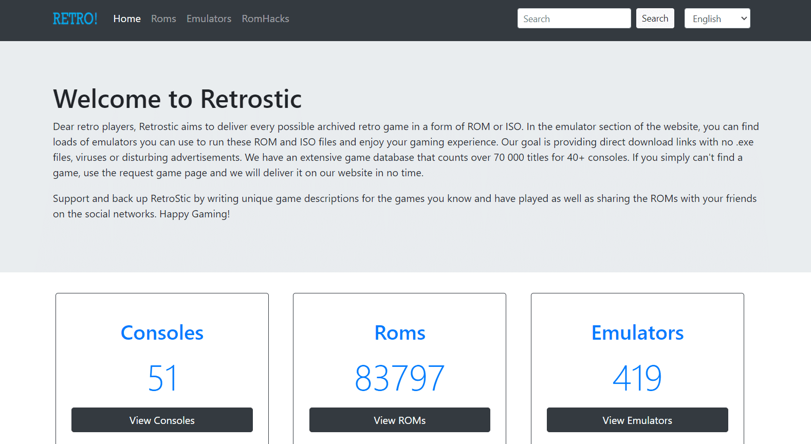 retrostiek