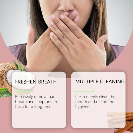 Title 10, Eliminate bad breath, clean stains, and care fo...
