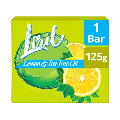 Liril Lemon & Tea Tree Oil Soap - 125 gm