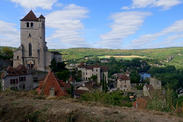 7. Rocamadur. Gouffre de Padirac. Cabrerets. Saint-Cirq-Lapopie. - De viaje por Francia: diarios, viajes y excursiones en coche. (36)