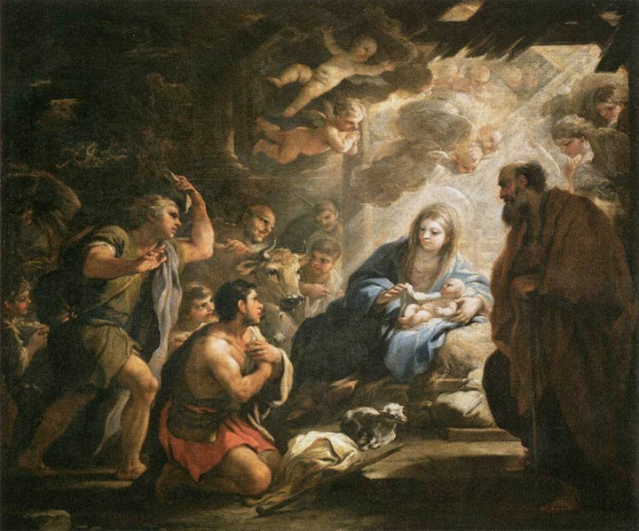 Luca Giordano - Adoration of the Shepherds