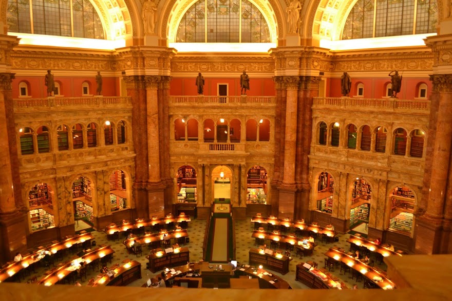 Библиотека Конгресса США, Вашингтон, округ Коламбия (Library of Congress, Washington DC)