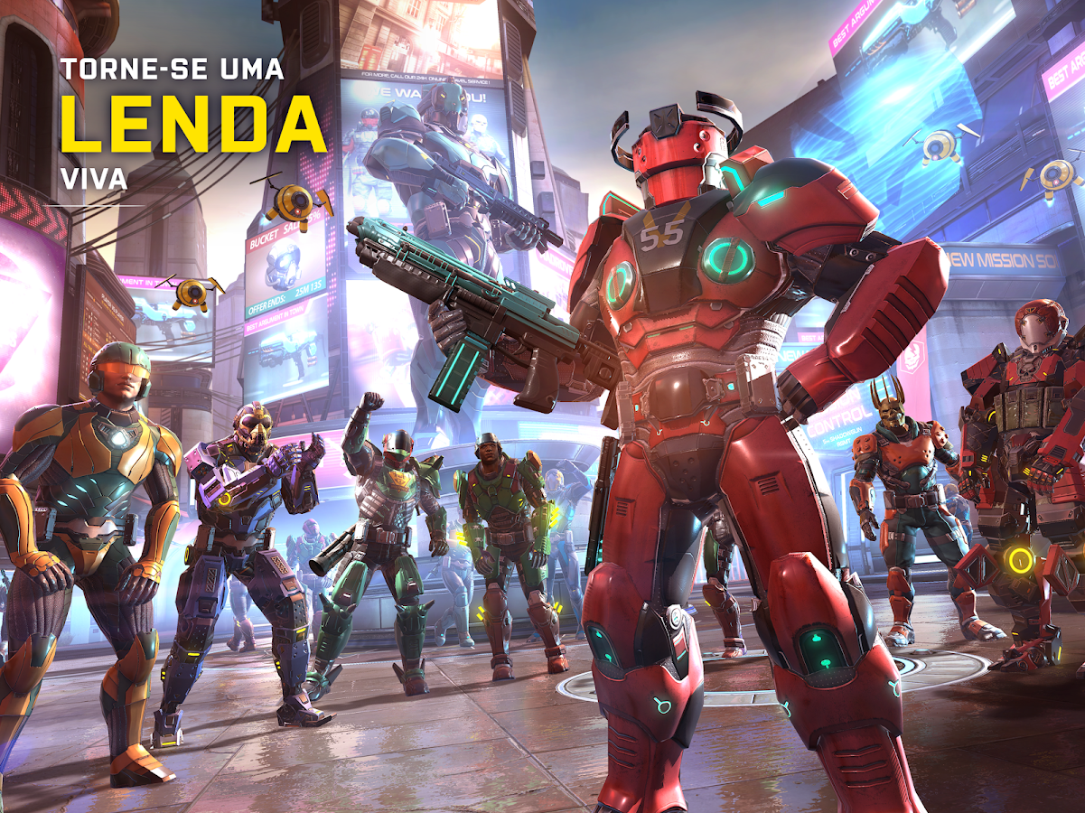   Shadowgun Legends: captura de tela 