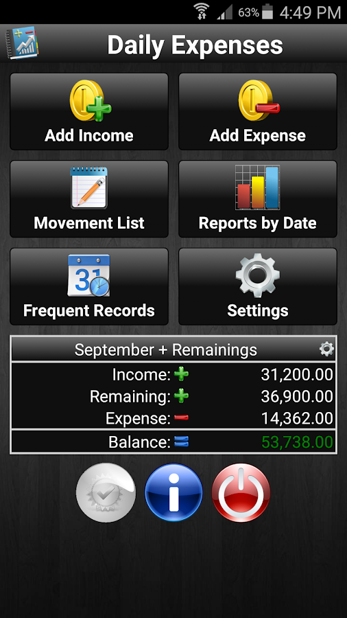    Daily Expenses- screenshot  