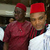 Fayose Poses In Court For Nnamdi Kanu's Bail Ruling 