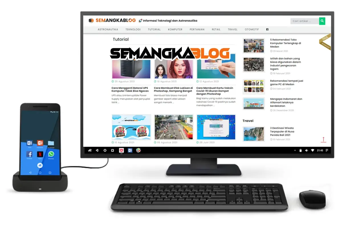 3 Cara Share Internet Dari HP Ke PC atau Laptop