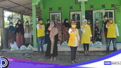 DPRD Pasuruan F/Golkar Gelontorkan Sembako Di Kecamatan Gondang Wetan Dan Winongan