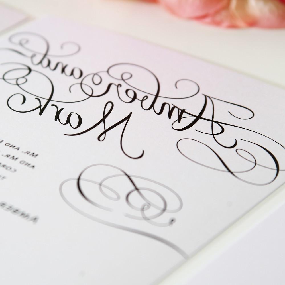 Elegant Wedding Invitations