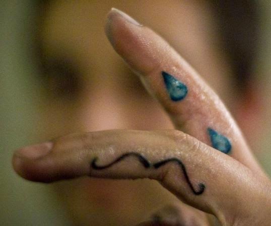 Finger Tattoos