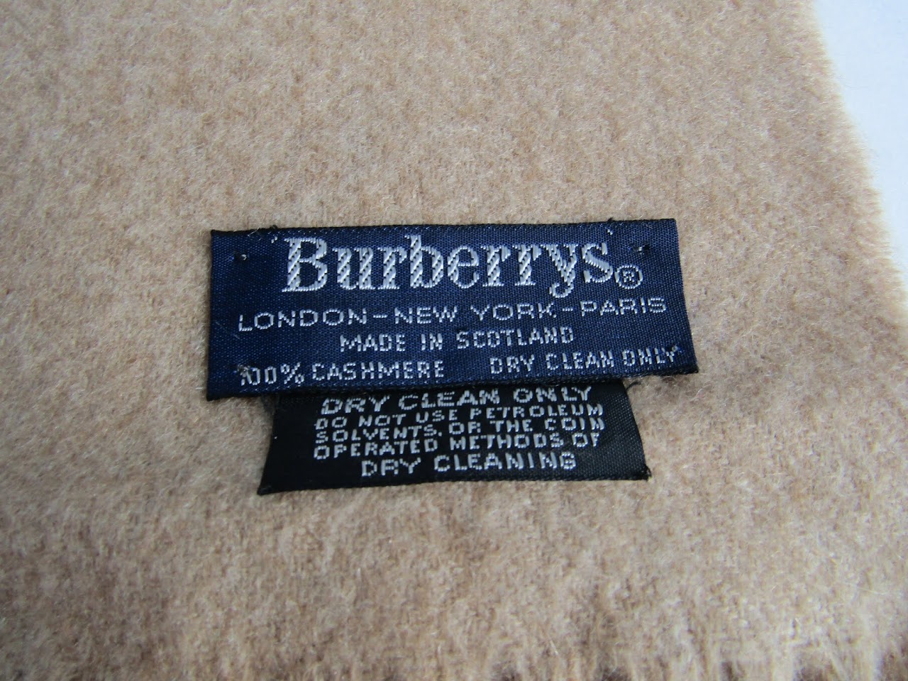 Burberrys Cashmere Scarf