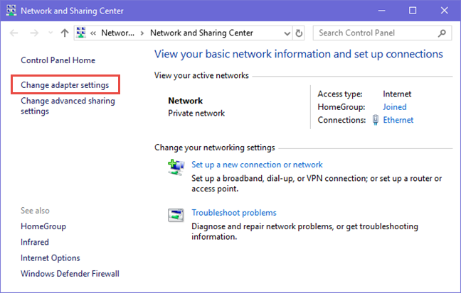 Windows, dirección IP, IPv4, IPv6