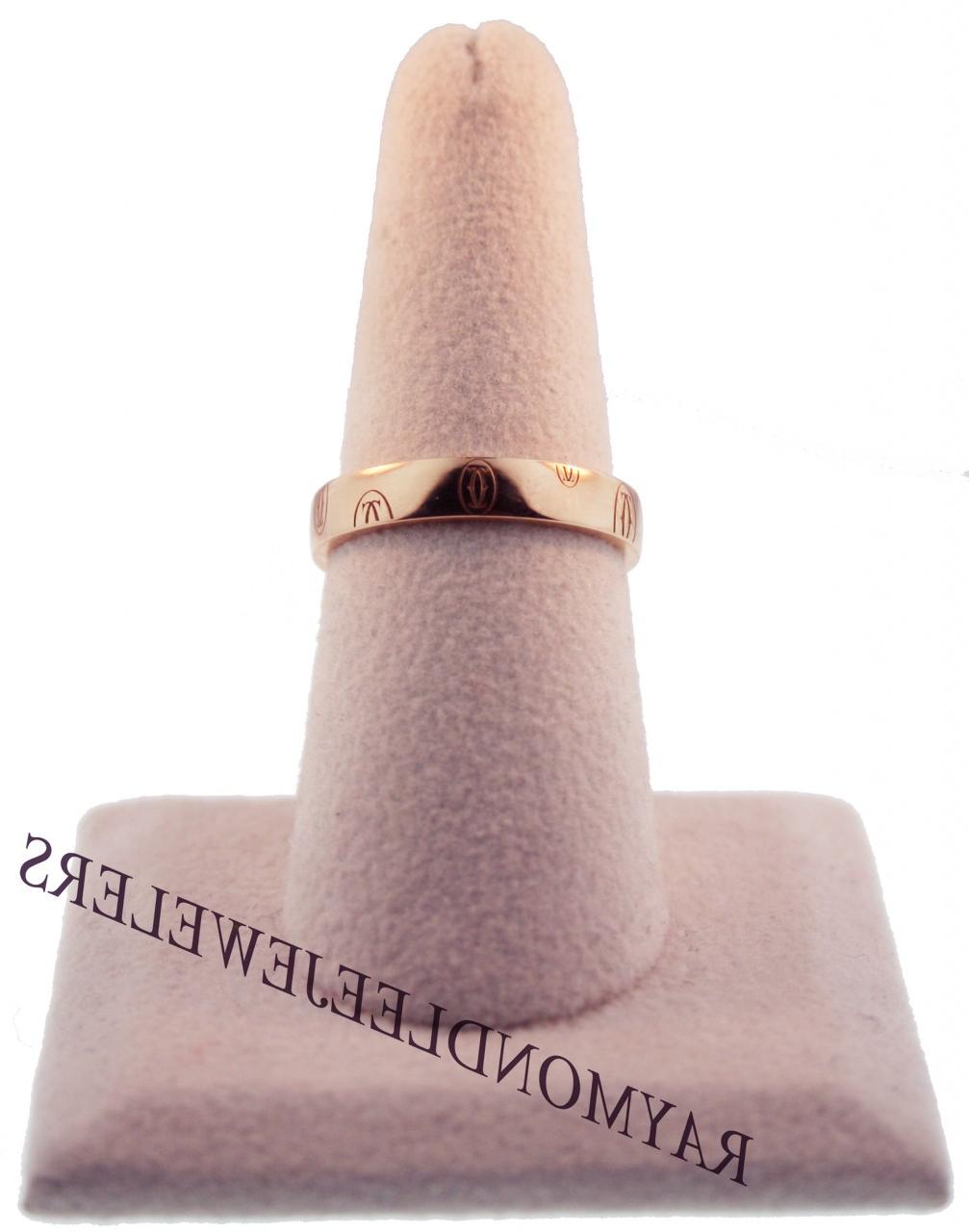 Cartier 18K Rose Gold Happy