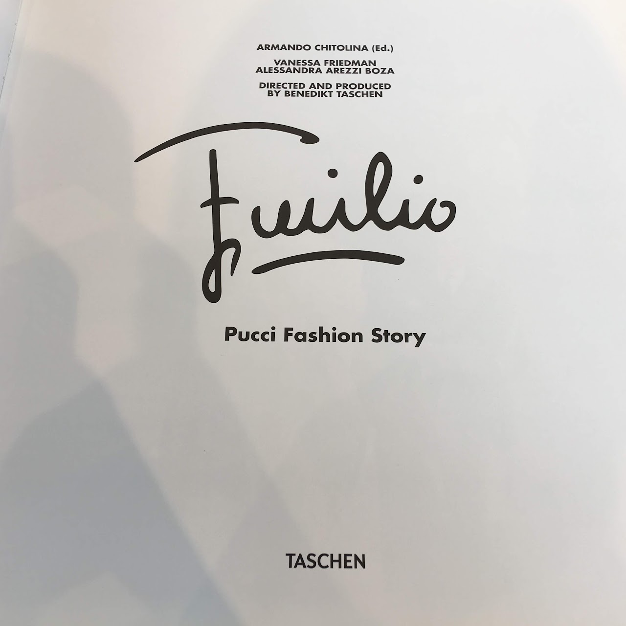 Emilio: Pucci Fashion Story RARE COVER