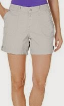 <br />Gloria Vanderbilt Womens Josie Knit Waist Shorts