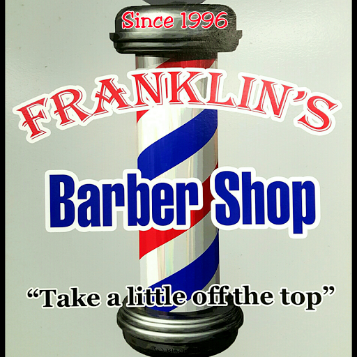 Franklin's Barber & Beauty Shop logo