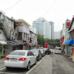 strange parking spots in Seoul in Seoul, South Korea 