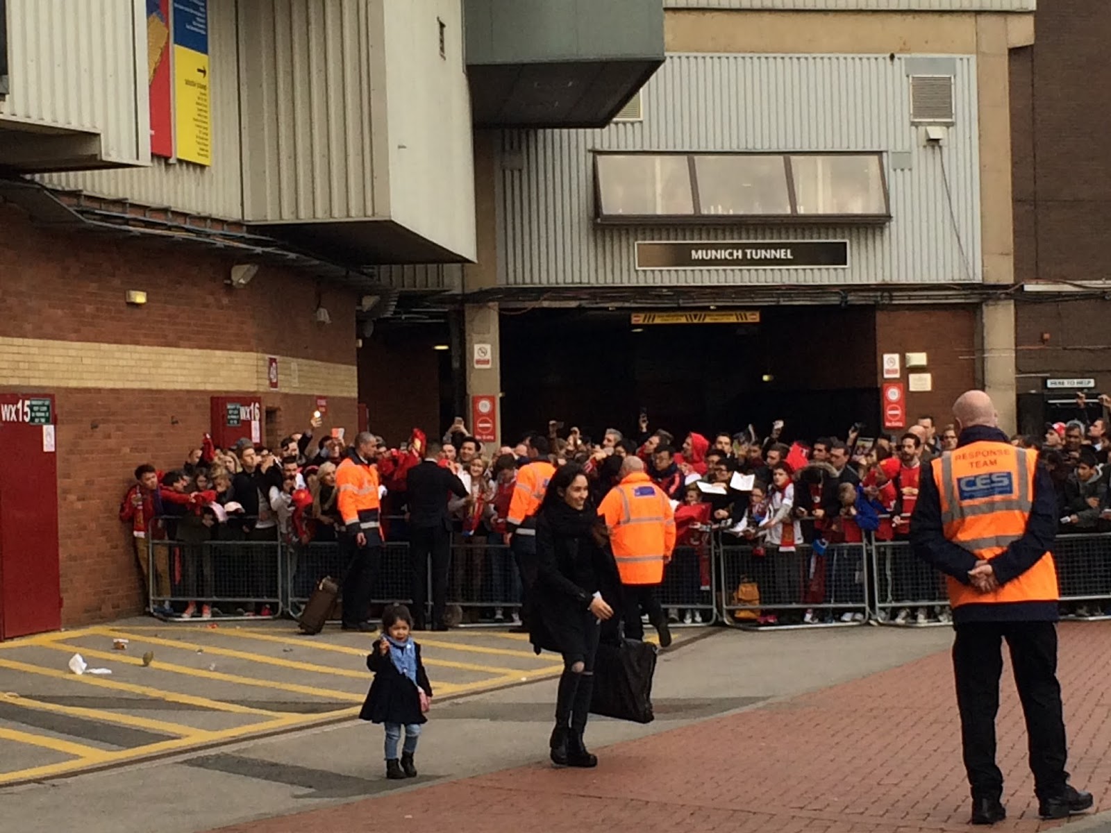 Old Trafford post-match