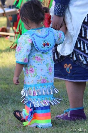 Little dancer holding Moms hand