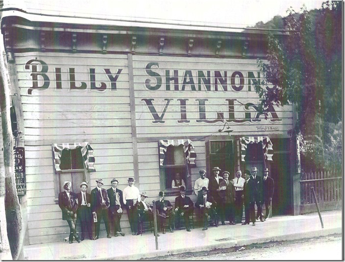 Billy Shannon's Villa - Circa 1912