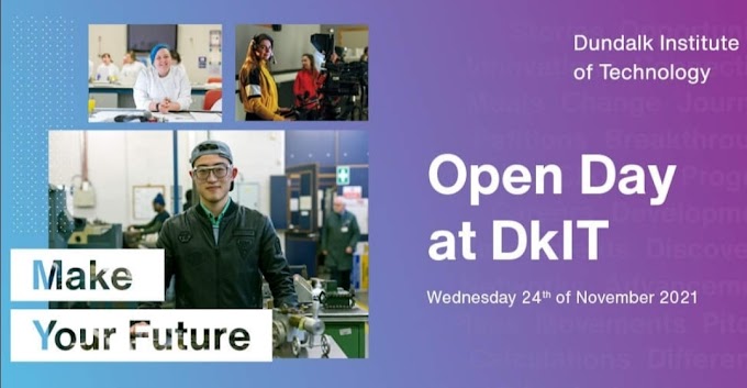 DkIT Open Day — Wednesday 24th November 2021by Dundalk Institute of Technology (DkIT)