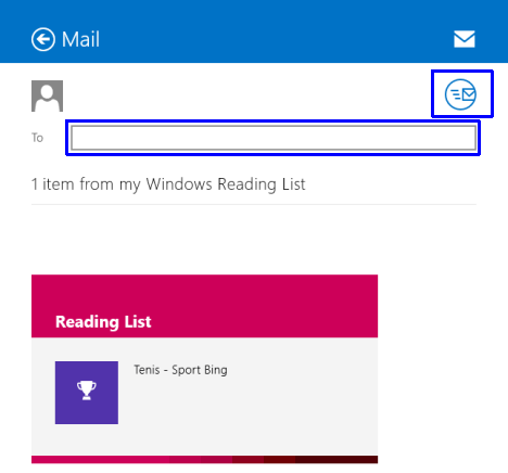 Windows 8.1, elenco di lettura, app, lettura successiva, condivisione, contenuto, sincronizzazione