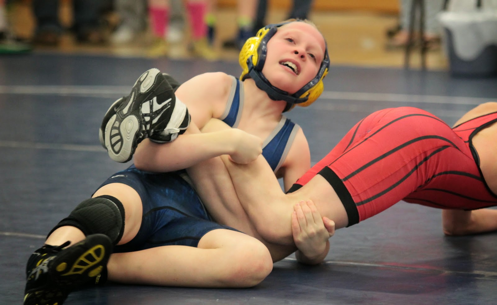 Action Photos from the MN/USA Wrestling Kids and Cadets Freestyle State