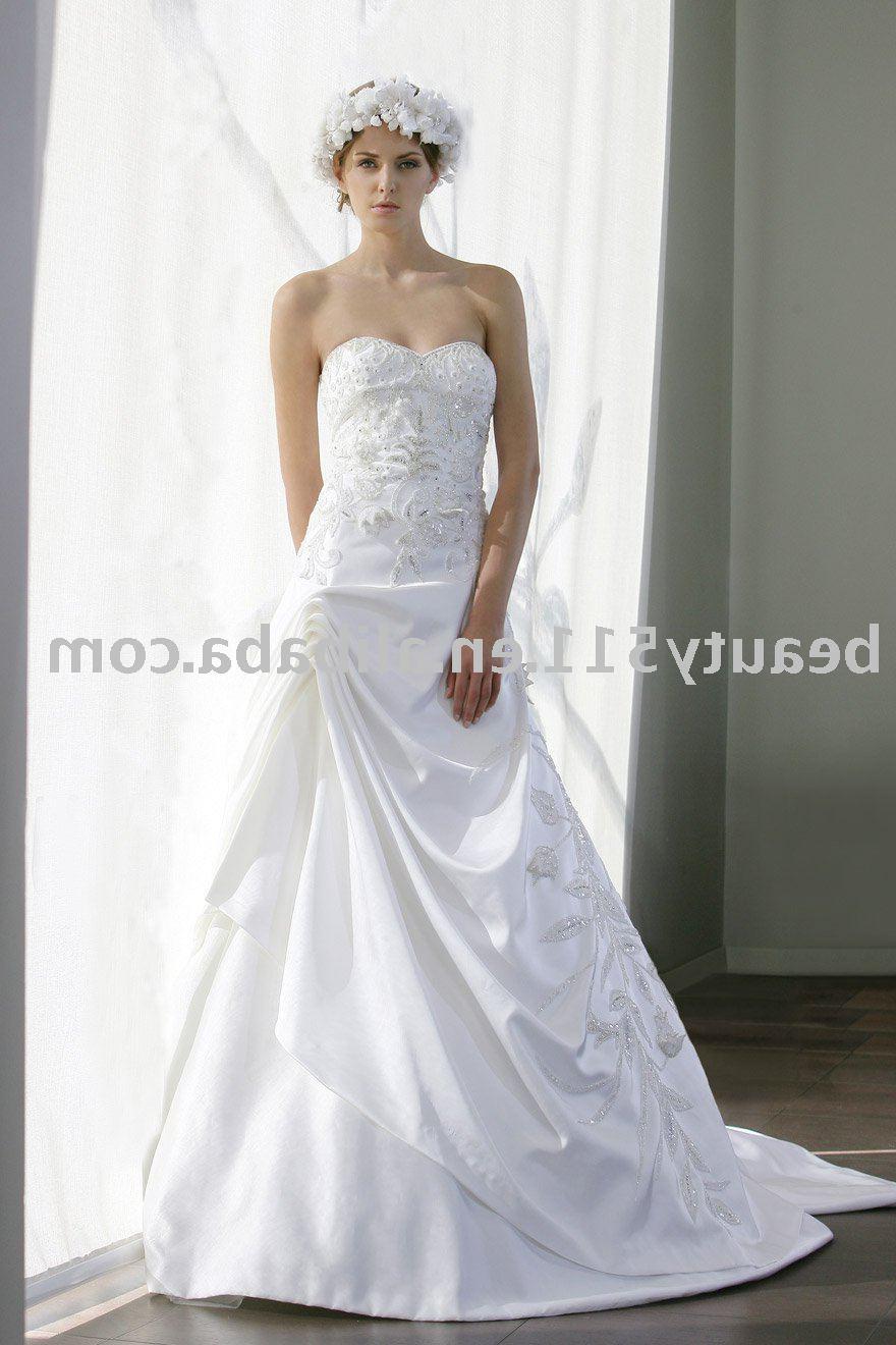 2011 sheath vintage bridal dress wedding gown wedding dress WDAH0578