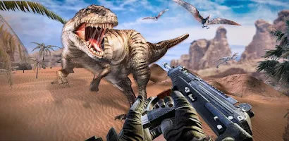 Wild Dinosaur Game Hunting Sim - Download APK per Android