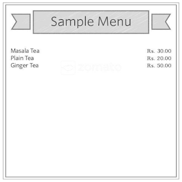 Shree Ram Tea Stall menu 