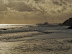 Mighty crested waves break on the defences at Thorpeness