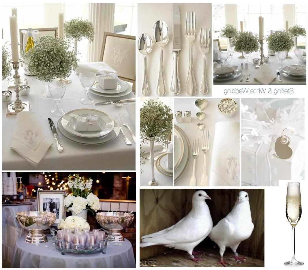 silver wedding inspiration