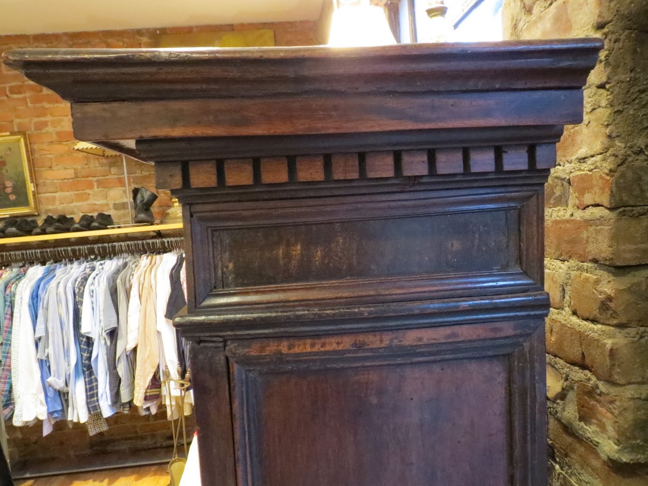 Italian Baroque Walnut & Marquetry Cabinet