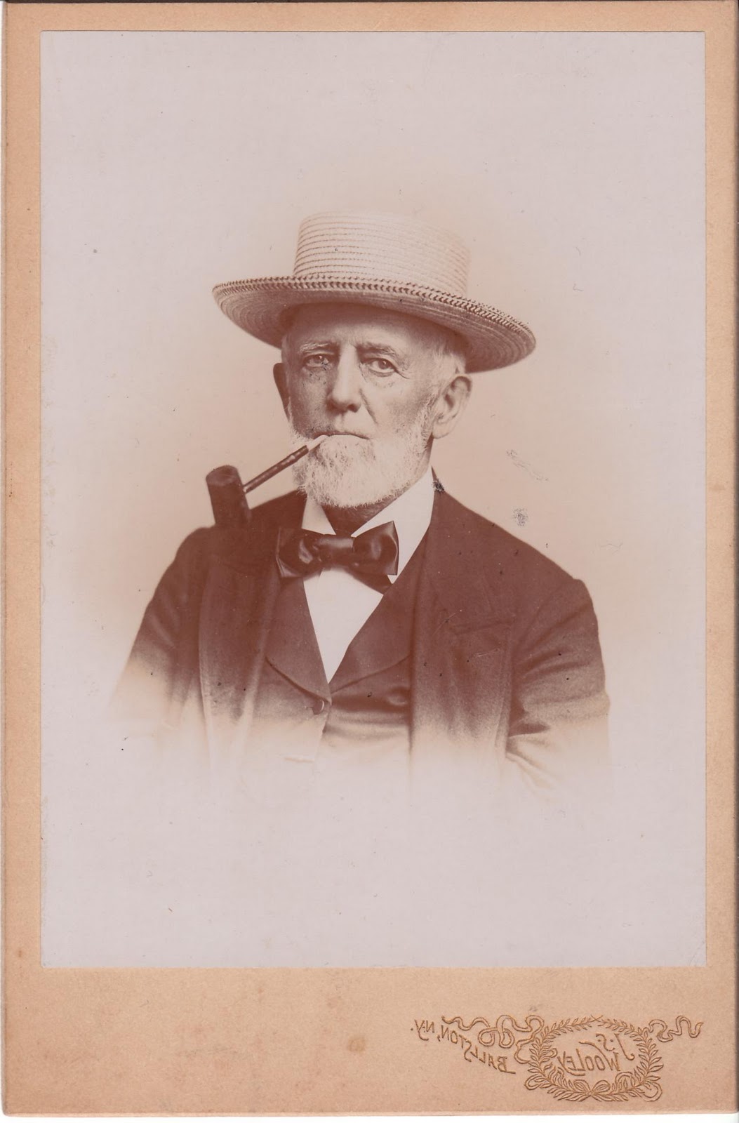 Mr E. H. Chapman posed for