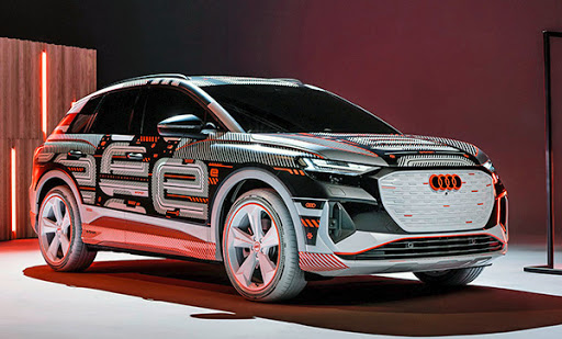 2022 Audi Q4 E-Tron: official teaser pix... - BurlappCar