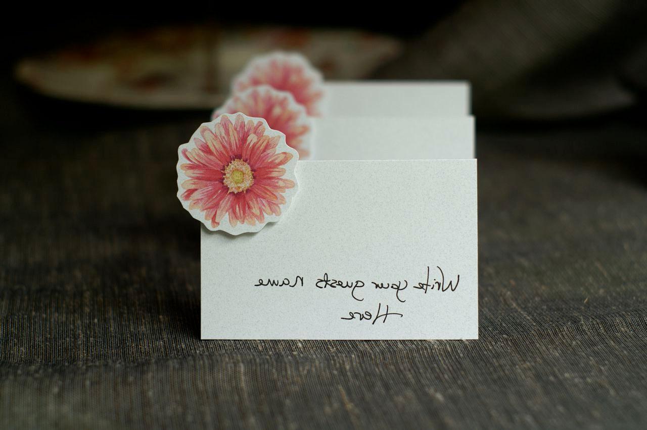 wedding place card