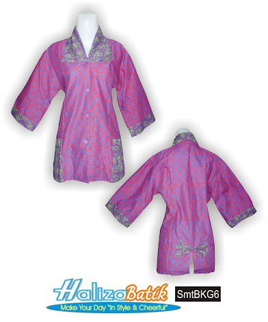 SmtBKG6 Model Baju Blus, Blus Batik, Blus Muslim, SmtBKG6