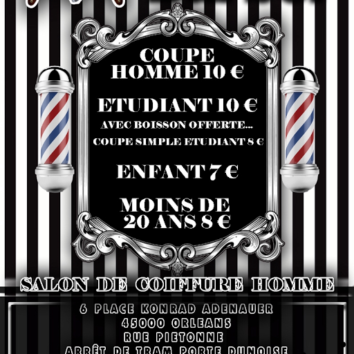 M BARBER Salon De Coiffure Homme Enfant logo