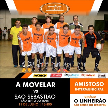 A Movelar x São Sebastião - Amistoso São Bento do Trairi - 11.07