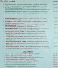 The Healthy Food menu 1