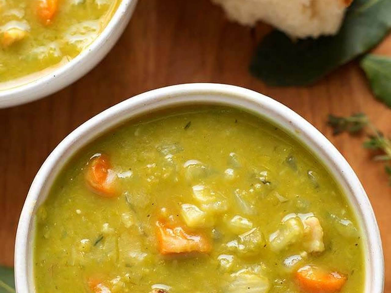 Split Pea Soup {With Ham} - Two Peas & Their Pod