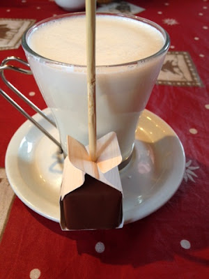 Hot Chocolate at L' Alpage du Crot in Portes du Soleil