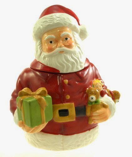  Holiday Garden Christmas Cookie Jar by Martha Stewart