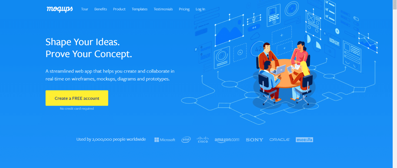 Moqups.  19 mejores herramientas de diagrama ER