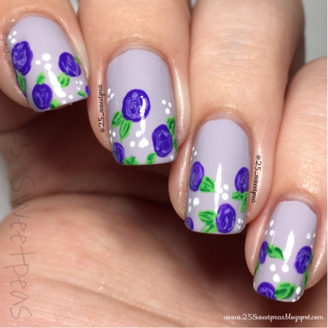 Purple Roses — 25 Sweetpeas