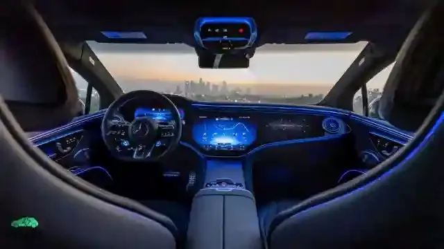 داخلية مرسيدس AMG EQS 2022 الكهربائية 2022 Mercedes AMG EQS 53 interior