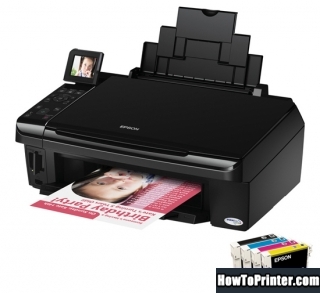 Reset Epson SX415 printer by Resetter program