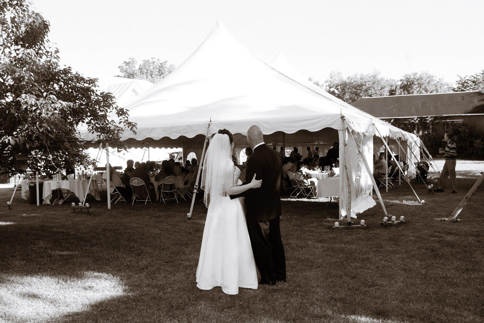 Beautiful wedding white tents