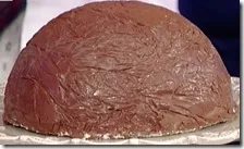 Zuccotto panna e cioccolato