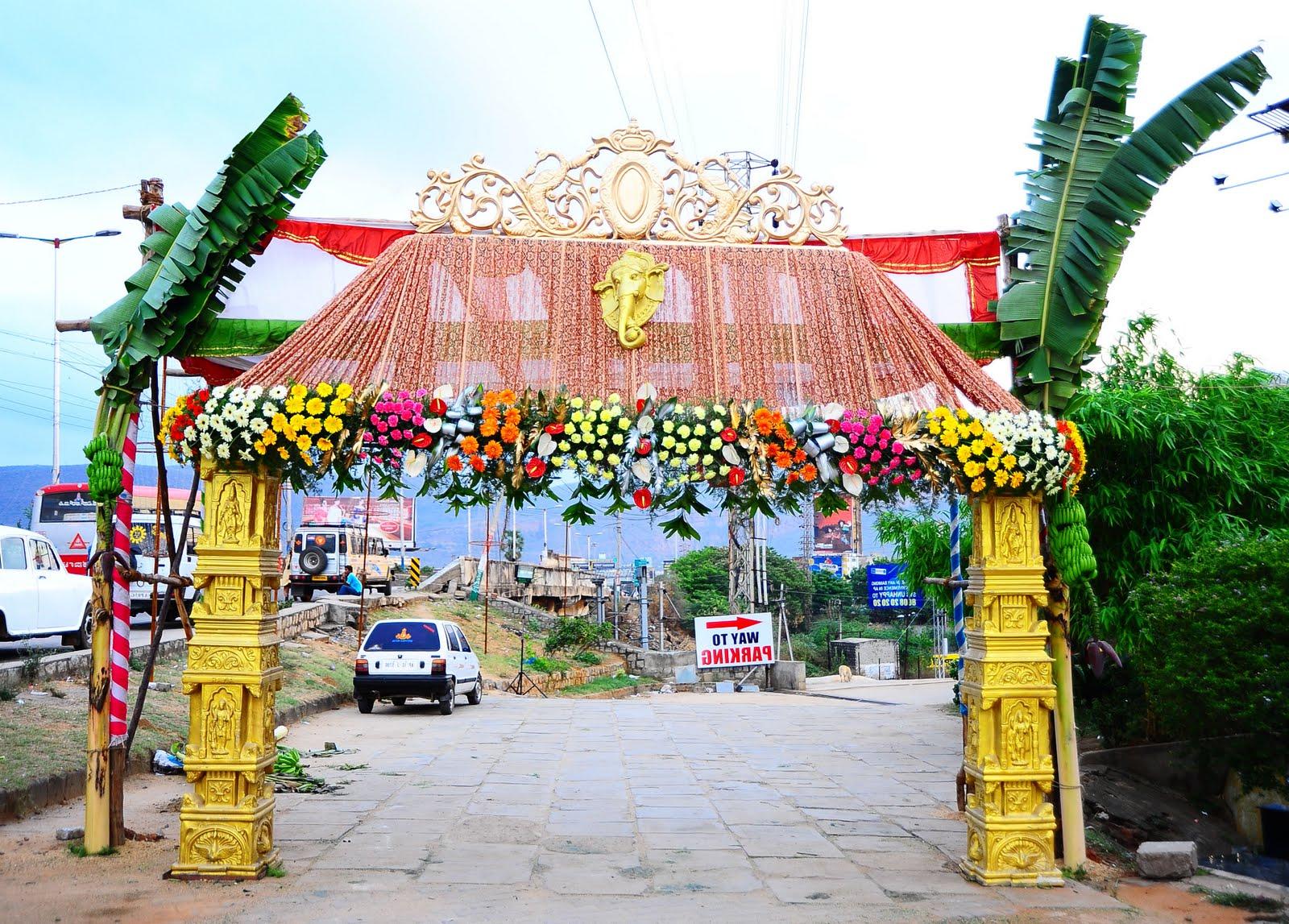 Wedding halls garden ENTRANCE